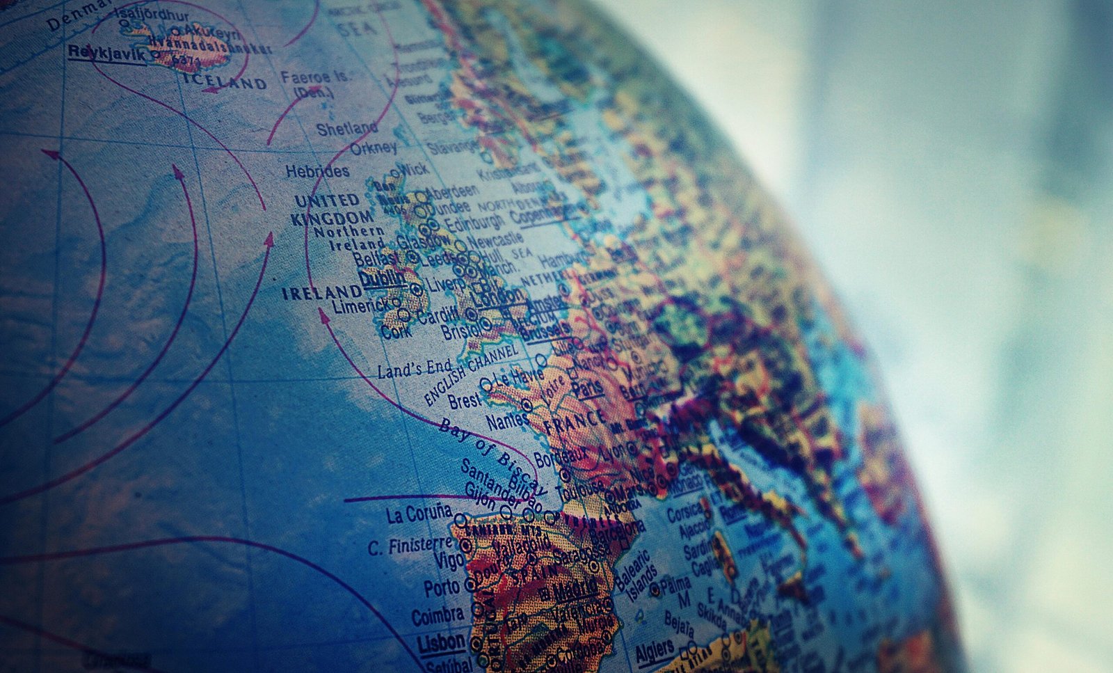 Shallow Focus Photo of World Globe